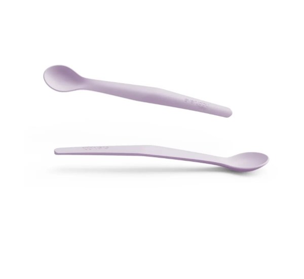 Everyday baby silikonska žlica lavanda, 2kom